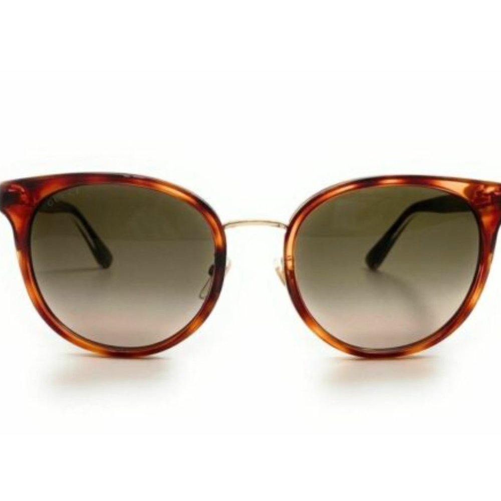 Gucci Women's Havana Brown Round Sunglasses! - Picture 2 of 3